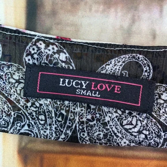 Lucy Love Multicolor Paisley Tunic Top - Picture 2 of 3